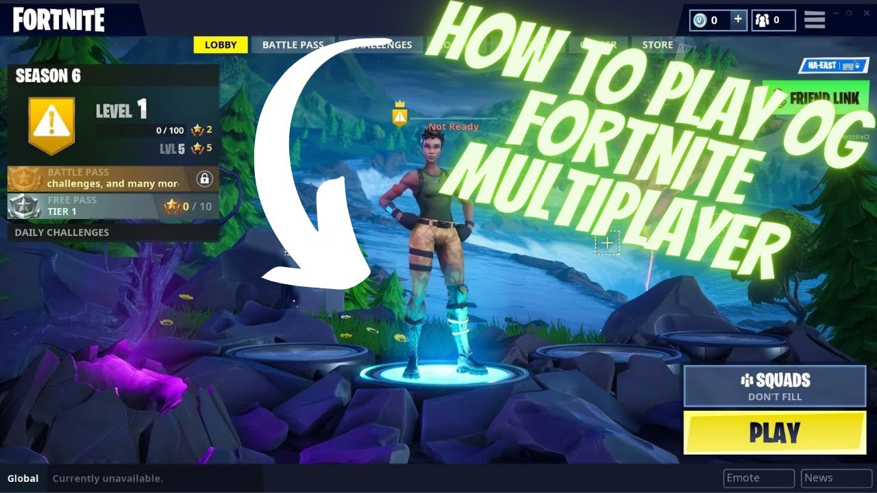 How to play OG Fortnite Multiplayer (Rift Tutorial) YouTube