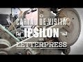 Cartão de Visita Ipsilon Design - Letterpress