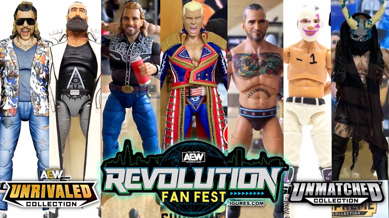 Future AEW And Ring Of Honor Action Figure Lineups, 60% OFF