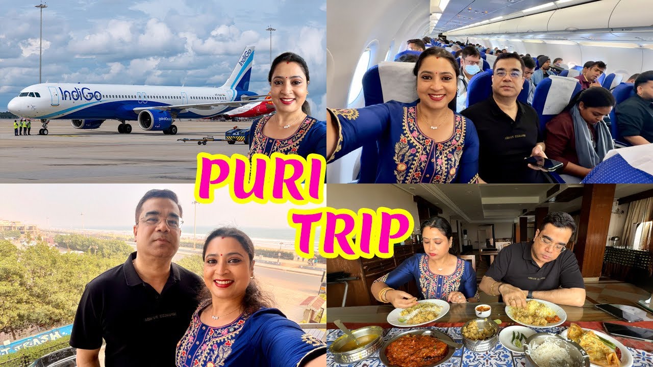 Puri Trip 2026 || Kolkata To Puri By Flight || Hotel Shree Hari Room Tour