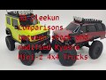 Comparison Video between stock and modified Kyosho Mini-z 4x4 Crawlers