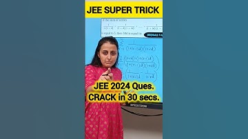 JEE PYQ in 30 secs #jee