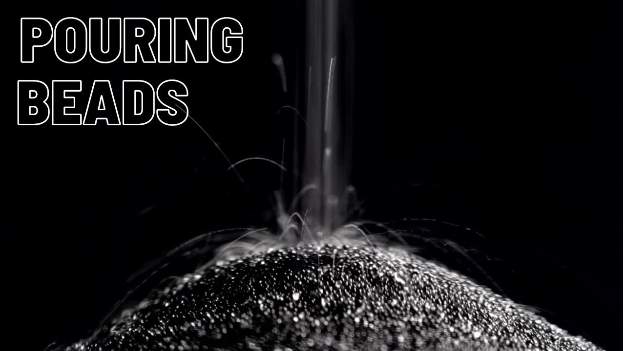 Pouring Beads Pouring Sand Sound Relaxing Video White Noise YouTube