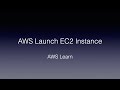 AWS Launch EC2 Instance