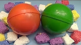 Learn Colours with Squishy Glitter Foam! Fun Learning Contest! Part 2