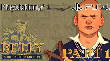 Bully PS4 Gameplay Walkthrough Part 1 - INTRO CHAPTER 1 (Canis Canem Edit)