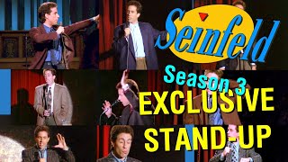 Seinfeld EXCLUSIVE STAND-UP (Season 3)