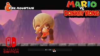 Mario vs. Donkey Kong  (World 3)  Fire Mountain