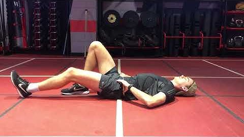 Supine Isometric Outer Range Hamstring Heel Dig