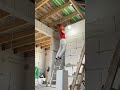 reinforced concrete beam #diy #construction #aacblock