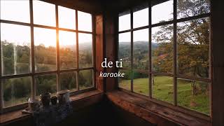 de ti - pablopablo & amaia // karaoke instrumental