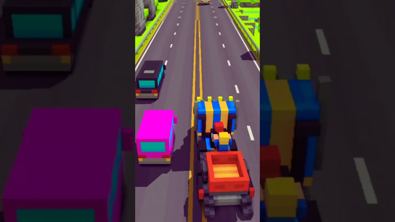 Blocky Highway |new trending video game||popular game 🎯 