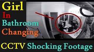 Girls Really Needs to Pee and Change Clothes in Bathroom (Public Toilet) Can't Stop Laughing Funny