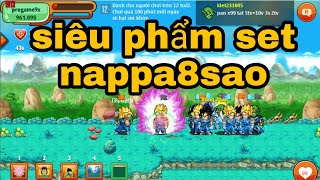 NR Blue - set nappa8sao đi ngọc rồng sao đen sever blue
