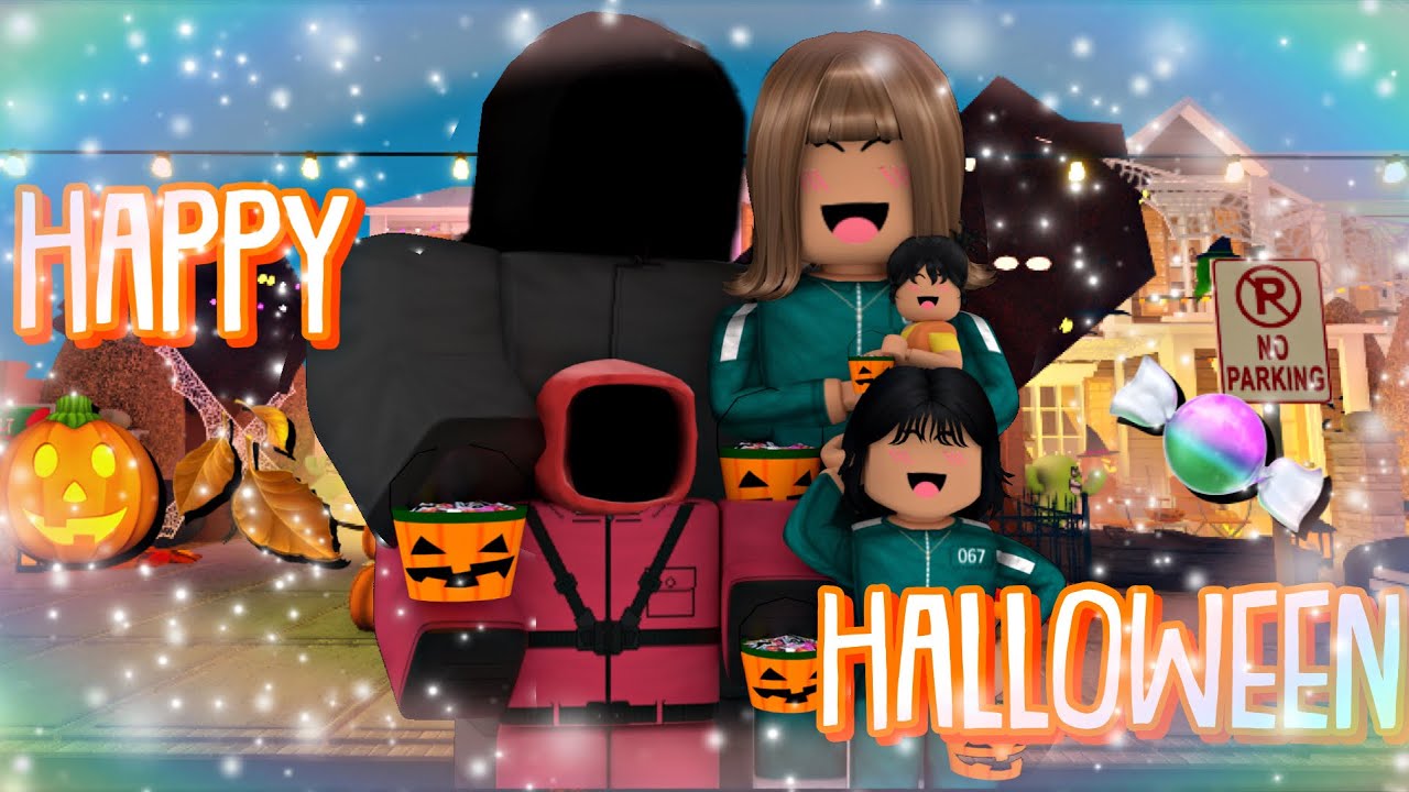 We Went Trick Or Treating Happy Halloween Bloxburg Roblox Voice Roleplay Youtube