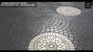 Terrasse En Béton Imprimé : Réalisation Par La Société Augusto D'une Terrasse En Béton Imprimé Terrasse En Béton Imprimé : Réalisation Par La Société Augusto D'une Terrasse En Béton Imprimé