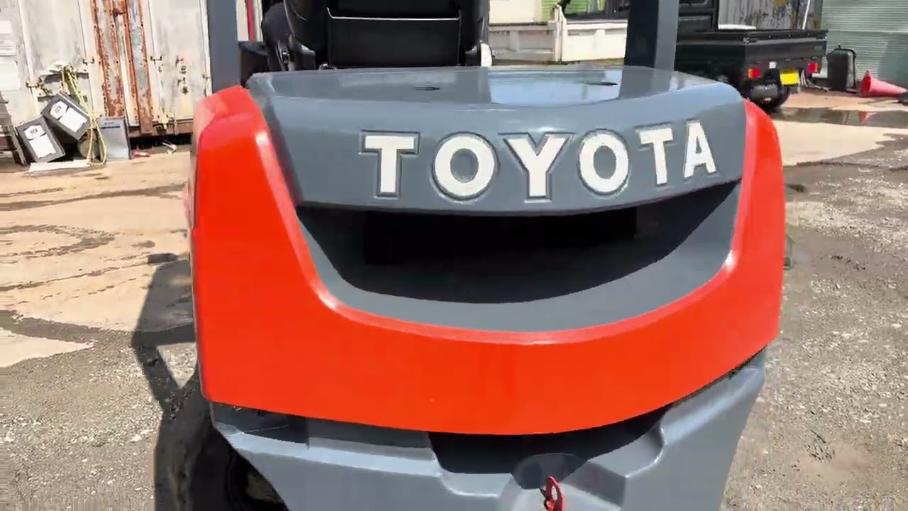 TOYOTA トヨタ 2020年製 ディーゼル サイドシフトフォークリフト AT 車 