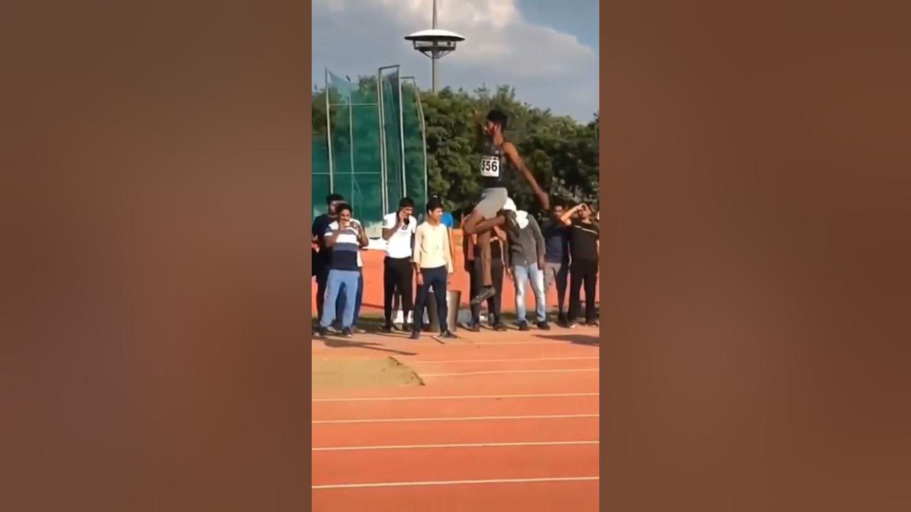 Walking on air !! hitchkick technique Long jump Athletic