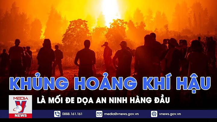 Khủng hoảng khí hậu là gì