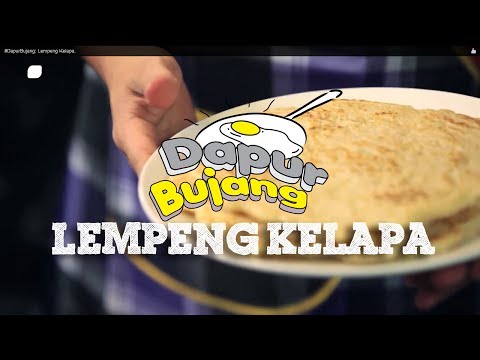 Sajian Resepi Lempeng Kelapa Rangup - Kuliner Melayu