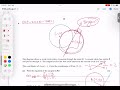 Oct 2020 Var 11 Q No 9 Topic AS Level Circles