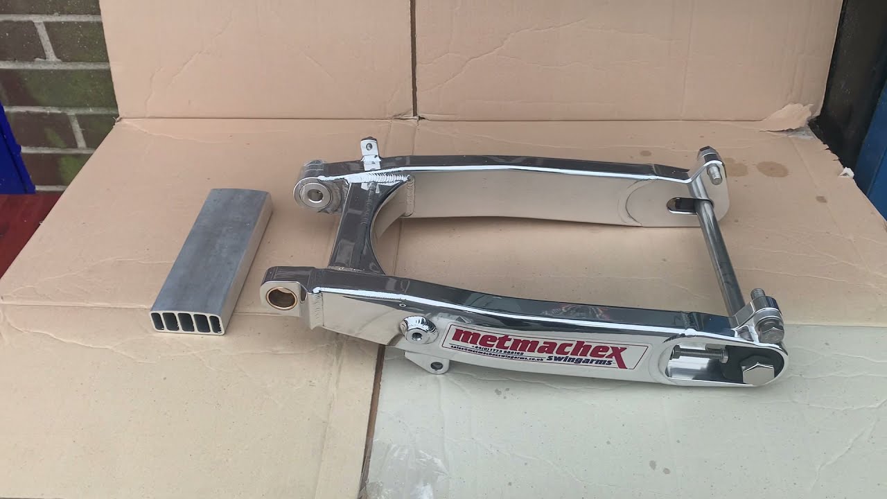 Harley Davidson Sportster Metmachex swinging arm aluminium swinger swing 