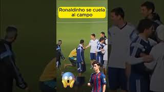 Dinho se cuela al campo #futbol #ronaldino #ligamx #ronado #refuerzo #clubamerica #cr7 #soccer