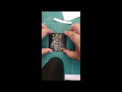 カッティングステッカー作成風景