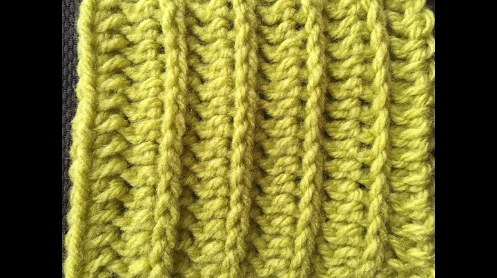 Master the Beautiful HD Crochet Ribbing Stitch
