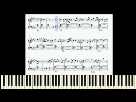 Beyonce - Die with you (piano sheet tutorial cover) - YouTube