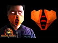 How to make Origami Mortal Kombat MASK - easy origami mask