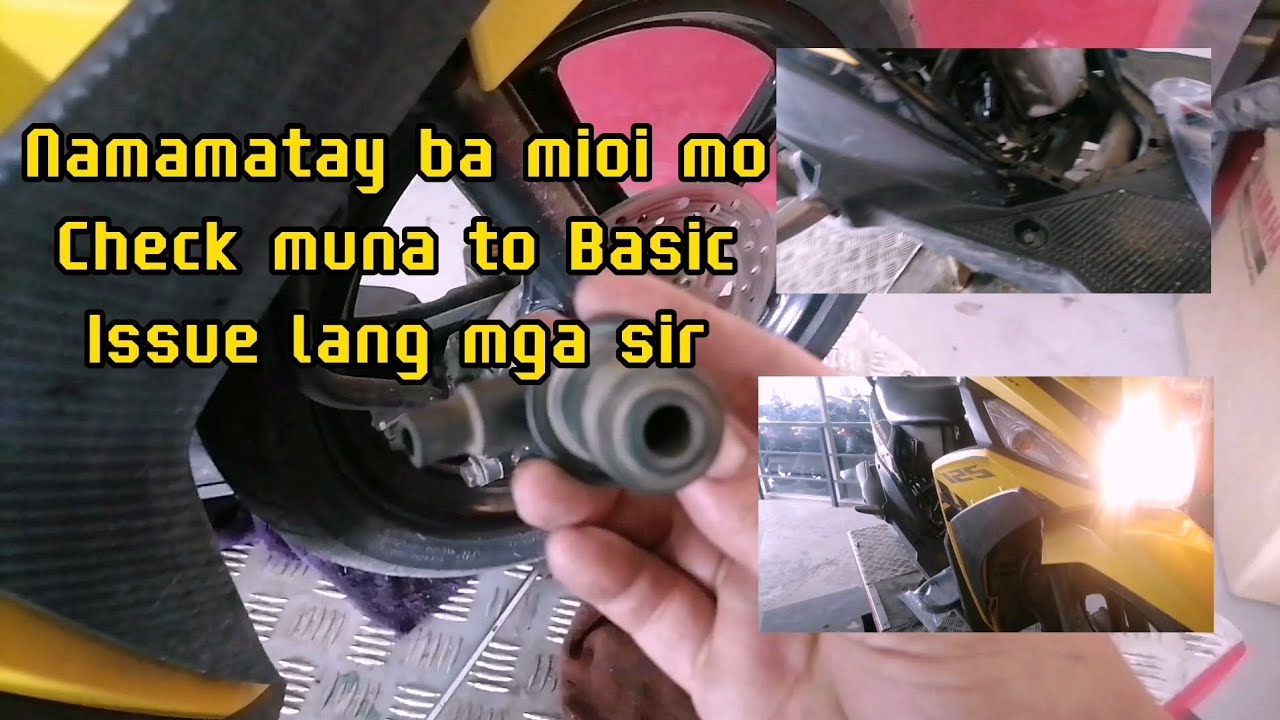 Mio i 125 madali lang andar pero kusang namamatay share ang basic issue niya👀