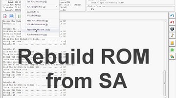 How to Rebuild ROM Modules and ROM in Western Digital   data recovery