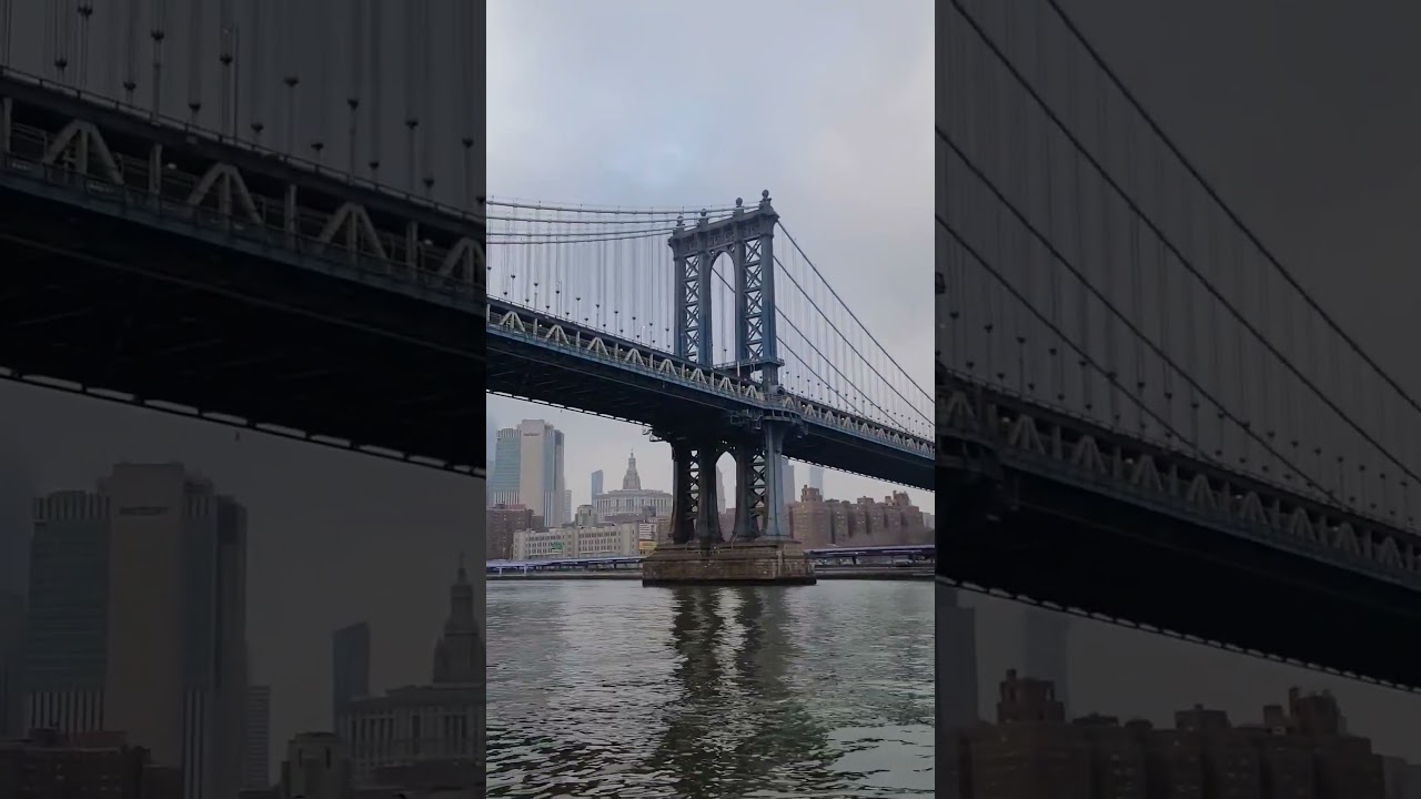 a View of Downtown NYC, river POV.  