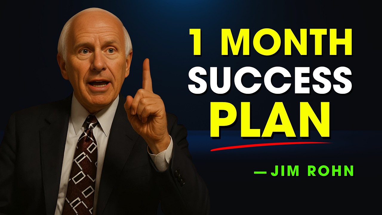 TRANSFORM YOUR LIFE With 30 Days SUCCESS PLAN - Jim Rohn Motivation