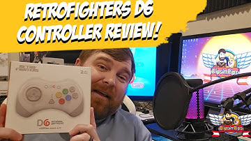 Retrofighters D6 Wireless Dreamcast Fightpad Review!