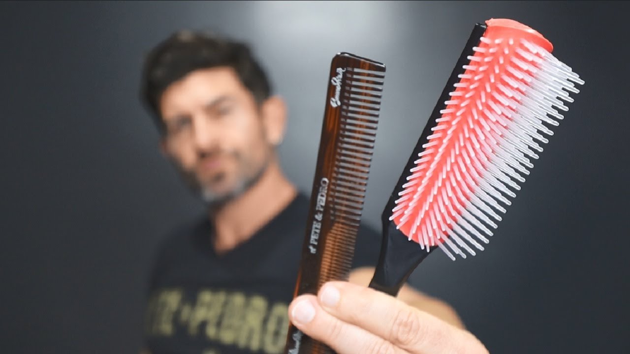 The BEST Comb & Brush Set For Men's Hair! 