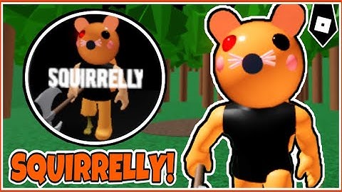 How to get "SQUIRRELLY" BADGE + SQUIRRELLY MORPH/SKIN in ROLEPLAY RP (PIGGY RP: REVENGE) - ROBLOX