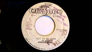 Horace Andy Got To Be Sure  - Coxsone - Studio One