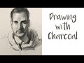 How to Draw a Portrait in Charcoal Step by Step [Amir]