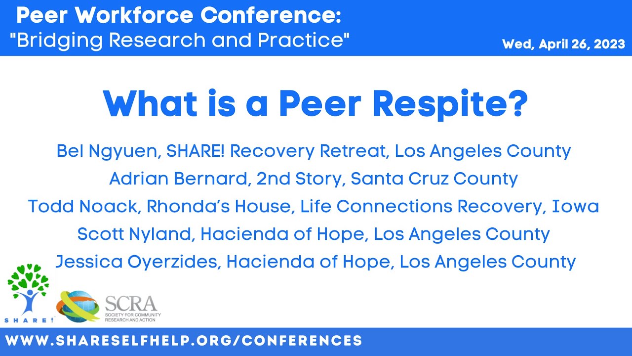 What is a Peer Respite? YouTube