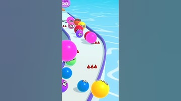 BALL RUN 2048 all levels gameplay walktrough android iOS