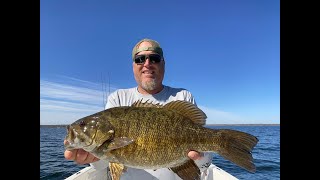 Leech Lake Smallmouth MURDERING tube jigs