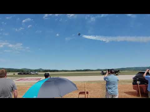 Blue Angels slow fly La Crosse