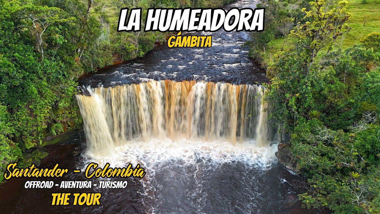 CASCADA LA HUMEADORA / GAMBITA - SANTANDER / Pasamos por detrás de ella / THE TOUR / OFFROAD MOTO
