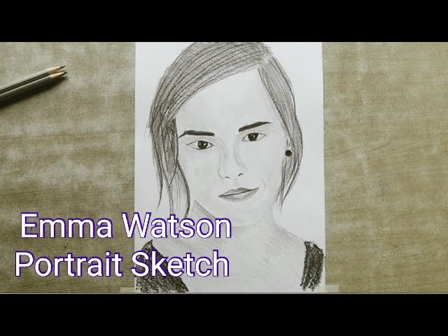 Emma Watson Portrait, Fine Art Print, Drawing, Pen and Ink, People, Color,  Woman - Etsy