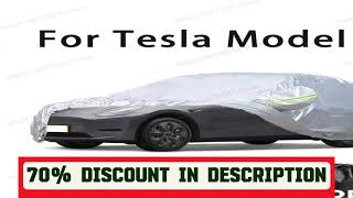 Download Lagu A must-have product! Car cover For Tesla Model Y Full cover Waterproof sun protection cover Scratc MP3