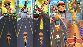 Little Singham 🆚Little Singham Cycle Race🆚Singham Super Skater🆚Subway Surfers🆚Subway Princess Runner screenshot 5