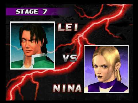 Tekken 3 ( PS1 ) - Lei - Arcade Mode - Original Music ( June 14, 2018 )