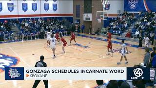 Datos Gonzaga schedules Incarnate Word Guía